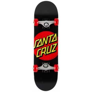 Santa Cruz 7.25 X 27.00 Classic Dot Patineta completa