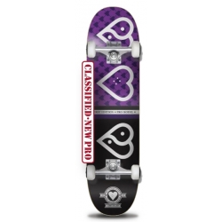 The Heart Supply 7.75 Pro Planet Heart Purple Compleet skateboard