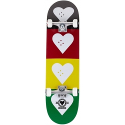 The Heart Supply 8.0 Squad Rasta Komplettes Skateboard