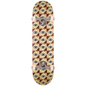 Toy Machine 8.5 Pattern Logo Skateboard completo