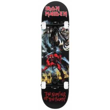 Zero 8.0 Iron Maiden Number Of The Beast Skateboard completo