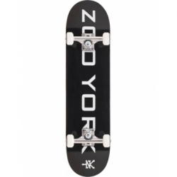 Zoo York 7.75 Og 95 Logo Block Black White Skateboard completo