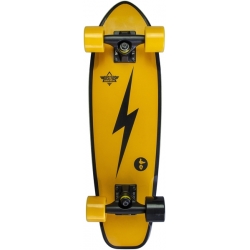 Dusters Cruiser Bird Bolt 25 Yellow Cruiser Longboard Complete