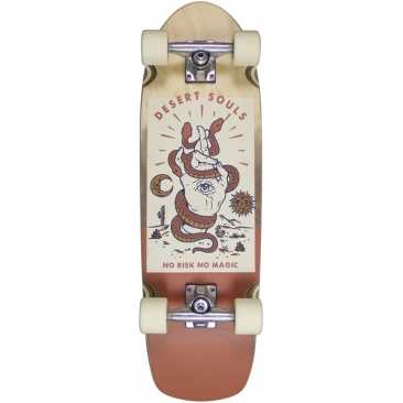 Dusters Cruiser Desert Souls 29.5 Rust Cruiser Longboard komplett