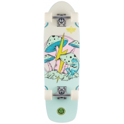 Dusters Cruiser Fungi 29.5 Pink Green Cruiser Longboard komplett