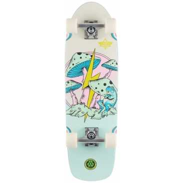 Dusters Cruiser Fungi 29.5 Pink Green Compleet Longboard Cruiser