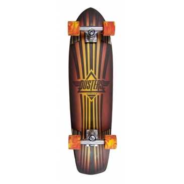 Dusters Cruiser Keen Axe 31 Burn Fade Longboard Cruiser completo