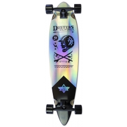 Dusters Longboard 37 Moto Cosmic Holographic Cruiser Longboard Complet