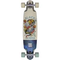 Dusters Longboard Cobra 38 Teal Off White Cruiser Longboard Complet