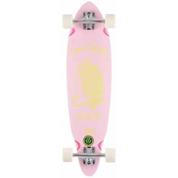 Dusters Longboard Culture 33 Pink Yellow Cruiser Longboard Complet