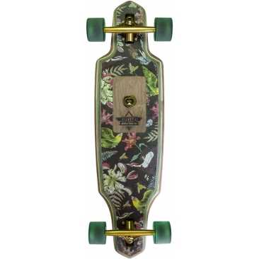 Dusters Longboard Predator 34 Green Cruiser Longboard Complet