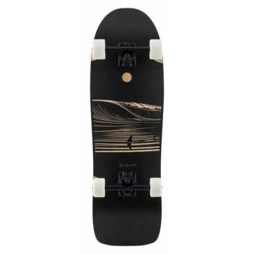 Landyachtz Atvx Ditch Life Dark Wave 31 X 9.75 Compleet Longboard Cruiser