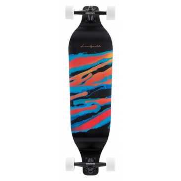 Landyachtz Dh Evo 36 Spectrum 36 X 9.5 Wb 27.75 Longboard Cruiser completo