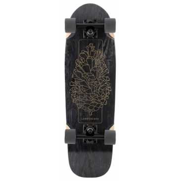 Landyachtz Dinghy Blunt Black Pinecone 28.5 X 8.6 Cruiser Longboard komplett