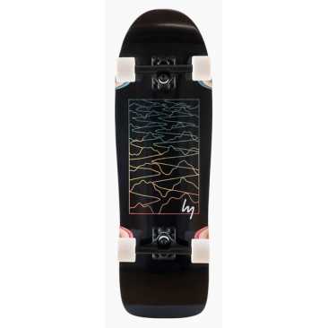 Landyachtz Ditch Life Blk Sine Wave 31 X 9.75 Wb 15 Longboard Cruiser completo