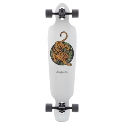 Landyachtz Lb Battle Axe Paper Tiger 38.2 X 9.4 Cruiser Longboard Complet