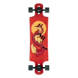 Landyachtz Lb Drop Hammer Sun Fox 36.5 X 10 Cruiser Longboard Complet