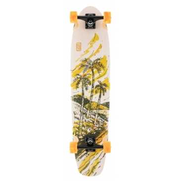 Landyachtz Lb Ripper Postcard 36.9 X 9 Wb 24.9 Cruiser Longboard Complet