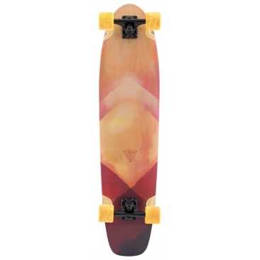 Landyachtz Lb Ripper Watercolor 36.9 X 9.0 Wb 24.9 Cruiser Longboard Complet