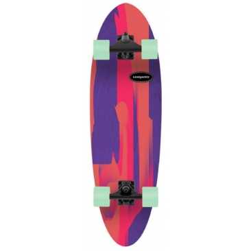 Landyachtz Surf Groveler Purple 32.5 X 10.2 Cruiser Longboard Complet