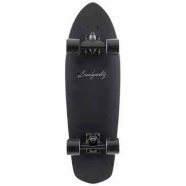 Landyachtz Surf Pocket Knife Black 29.6 X 9.1 Cruiser Longboard Complet