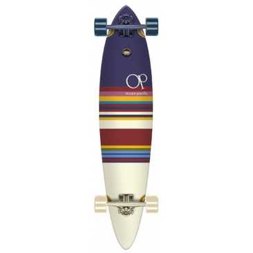 Ocean Pacific Swell Pt Navy Wht 40 X 8.75 Cruiser Longboard Complet