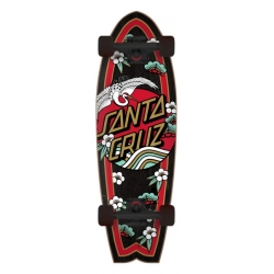 Santa Cruz Crane Dot 8.8 X 27.7 Shark Cruiser Longboard komplett