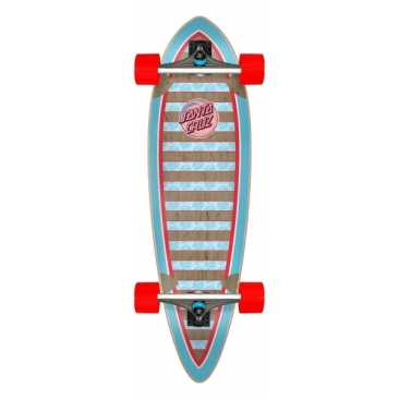 Santa Cruz Decoder Wave 9.20 X 33 Pintail Longboard Cruiser completo