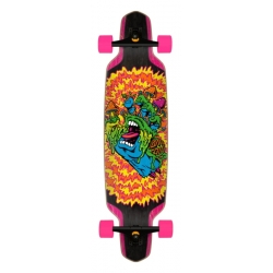 Santa Cruz Toxic Hand 9.50 X 37.52 Drop D Cruiser Longboard Complet