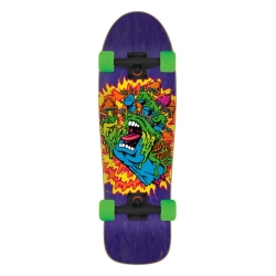 Santa Cruz Toxic Hand 9.7 X 31.7 Shaped Cruiser Longboard Complet