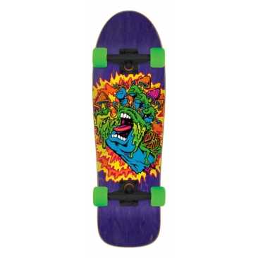 Santa Cruz Toxic Hand 9.7 X 31.7 Shaped Cruiser Longboard Complet