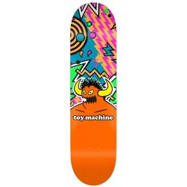 Toy Machine 80's Monster Razzmataz 8.38 X 32 Skateboard Deck