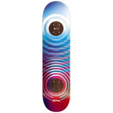 Almost Gradient Rings Impact Bowerbank 8.125 X 31.66 Skateboard Deck