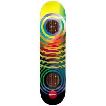 Almost Gradient Rings Impact Yuri Facchini 8.5 X 32.12 Skateboard Deck