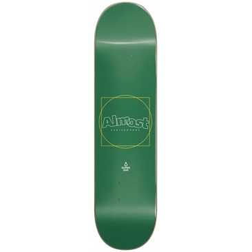 Almost Greener Ss R7 Green 8.25 X 32.1 Wb 14.25 Planche Skateboard