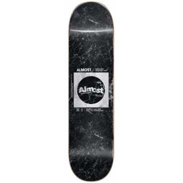 Almost Minimalist R7 Black White 8.25 X 32.1 Wb14.25 Planche Skateboard