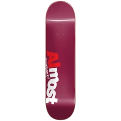 Almost Most Hyb Burgundy 8.0 X 31.62 Wb14 Planche Skateboard