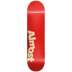 Almost Most Hyb Red 8.0 X 31.63 Planche Skateboard