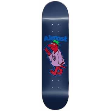 Almost Peace Out Hyb Blue 8.375 X 32.06 Wb 14.25 Planche Skateboard