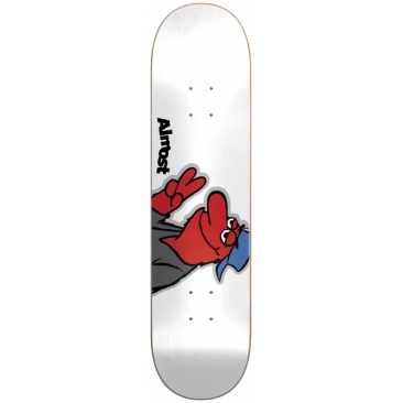 Almost Red Head Hyb White 8.375 X 32.1 Wb 14.25 Planche Skateboard