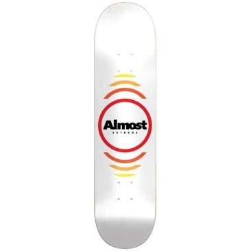 Almost Reflex Hyb White 7.75 X 31.18 Wb 13.875 Planche Skateboard