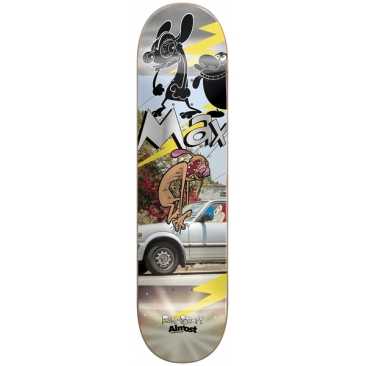 Almost Ren and Stimpy Road Rage R7 Max 8.25 X 32 Skateboard Deck