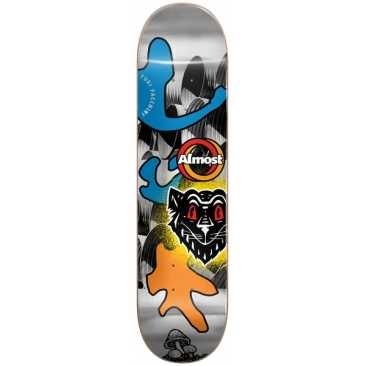 Almost Silver Lining R7 Yuri 8.125 X 31.7 Wb 14.25 Skateboard bord