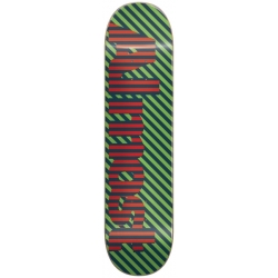 Almost Stripes Hyb Green 8.0 X 31.6 Wb 14 Planche Skateboard