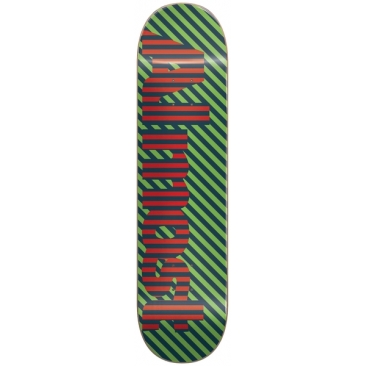 Almost Stripes Hyb Green 8.0 X 31.6 Wb 14 Planche Skateboard