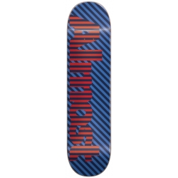 Almost Stripes Yth Hyb Blue 7.375 X 29.8 Wb 12.75 Planche Skateboard