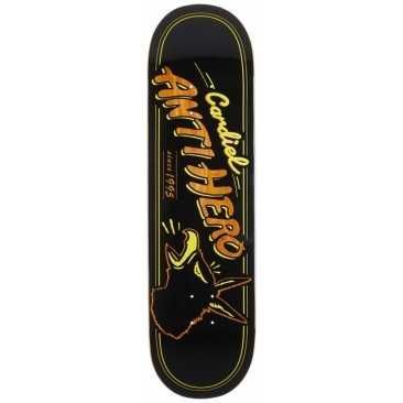 Anti-Hero Cardiel Burro Black 8.62 X 32.25 Skateboard Deck