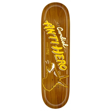 Anti-Hero Cardiel Burro Brown 8.4 X 32 Planche Skateboard