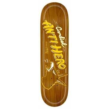 Anti-Hero Cardiel Burro Brown 8.4 X 32 Skateboard bord