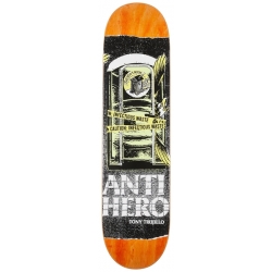 Anti-Hero Infectious Waste Trujillo Yellow 8.06 X 31.8 Planche Skateboard